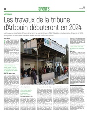 Les travaux de la tribune du stade Gaston-Arbouin débuteront en 2024