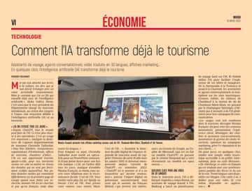 Comment l’IA transforme déjà le tourisme ?