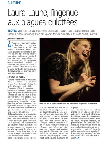 Laura Laune, l'ingénue aux blagues culottées