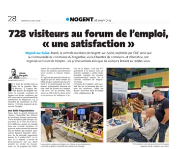 728 visiteurs au forum de l’emploi à Nogent-sur-Seine