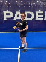 Pauline Robat, pépite sport padel, se classe 2ème du P500 d'Orléans.