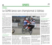 Le SUMA lance son championnat à Valréas.