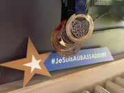Une médaille avec le Coeur de Troyes pour le Semi-marathon de Troyes