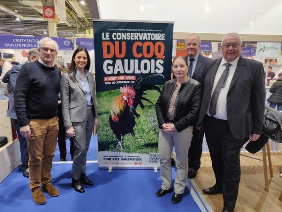 Visite délégation Aubassadeurs au Salon de l'Agriculture de Paris.