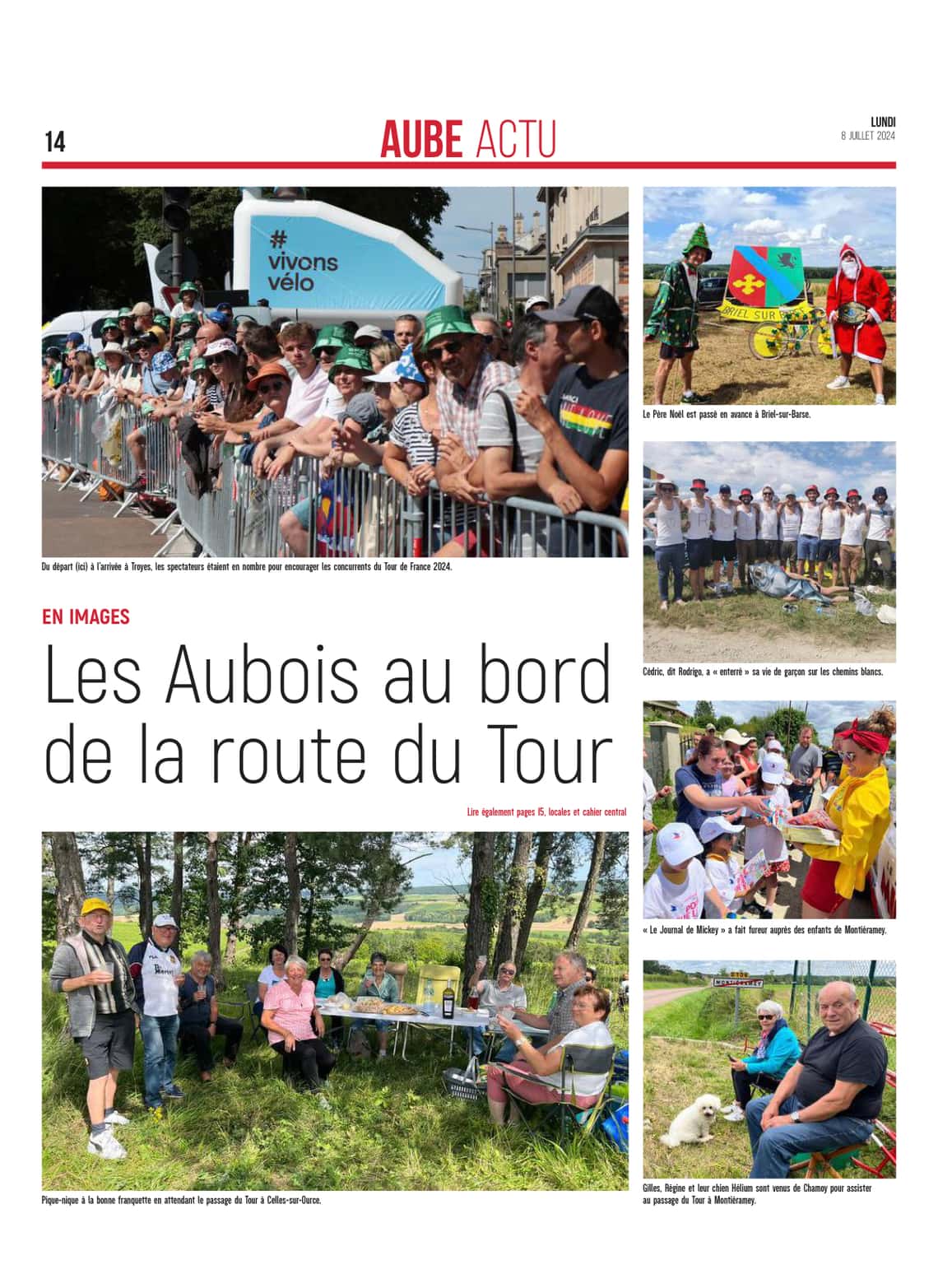 Une étape de légende
