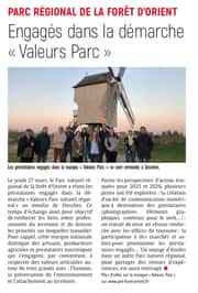 Les prestataires engagés dans la démarche « Valeurs Parc »