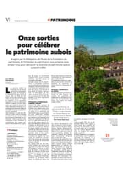 Onze sorties pour célébrer le patrimoine aubois