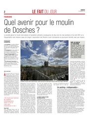 Quel avenir pour le moulin de Dosches ?