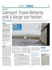 L'aéroport Troyes-Barberey prêt à élargir son horizon