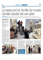 Le week-end en famille du musée Camille-Claudel bat son plein