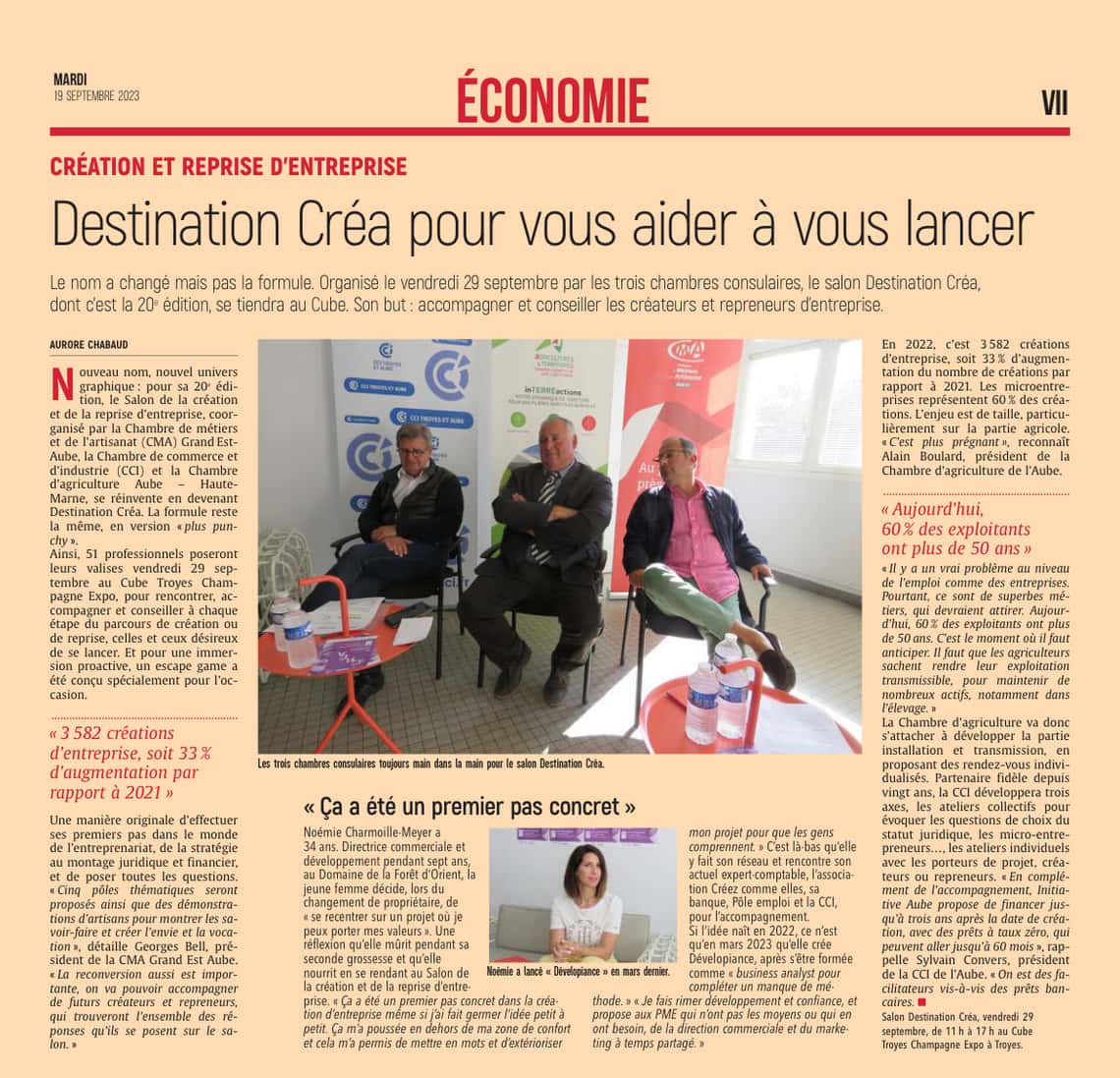 Création et reprise d’entreprise pour vous aider à vous lancer