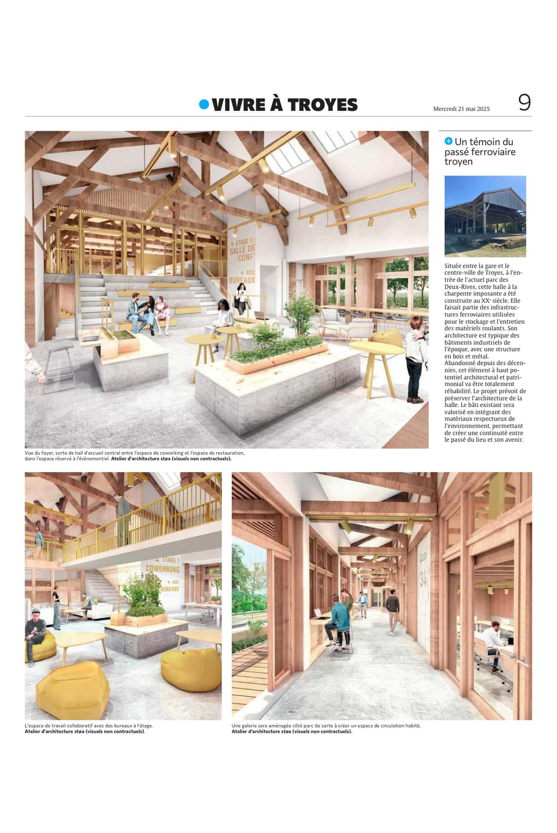 Tout sur la nouvelle vie de la halle des Deux-Rives