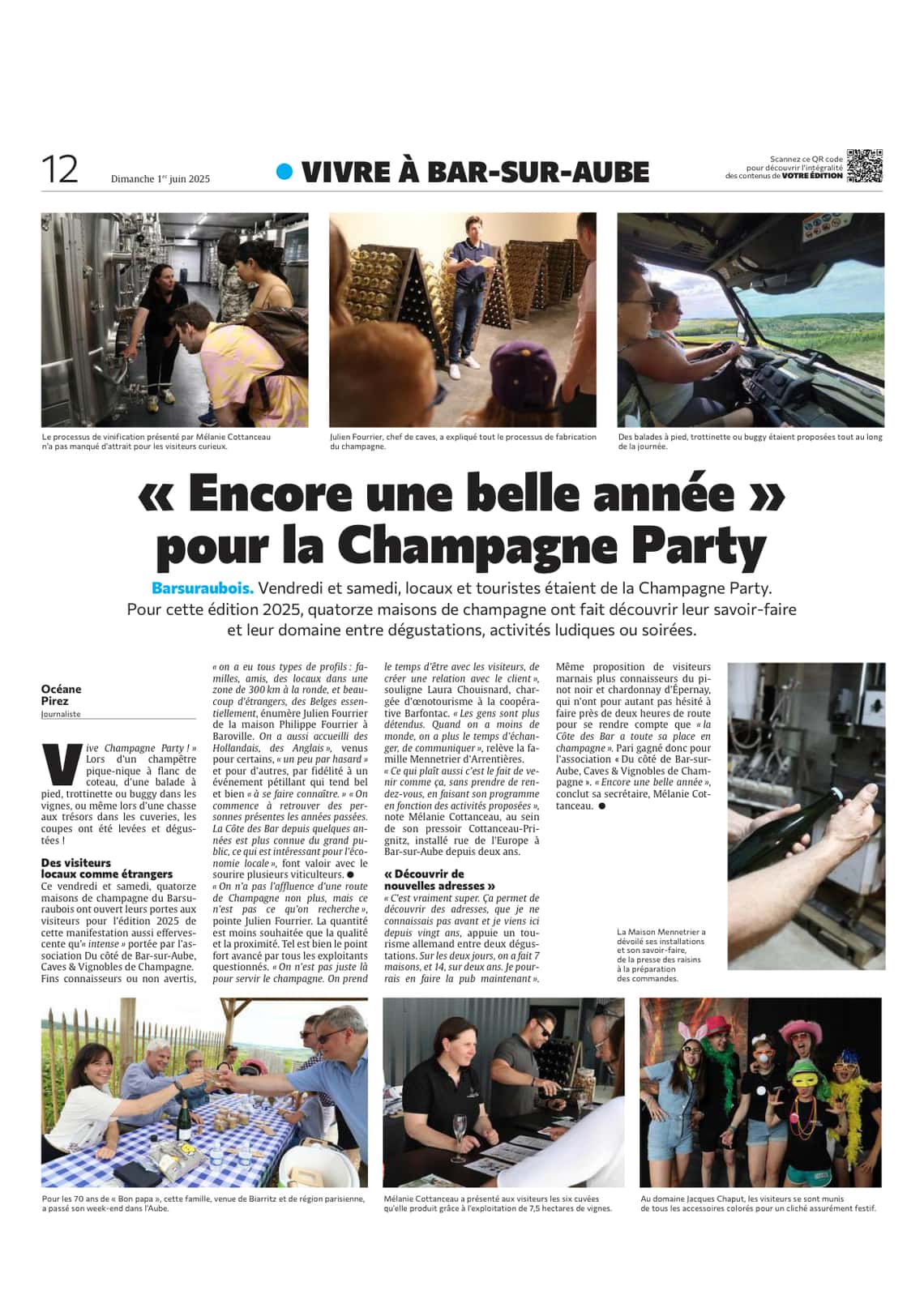 « Encore une belle année » pour Champagne Party
