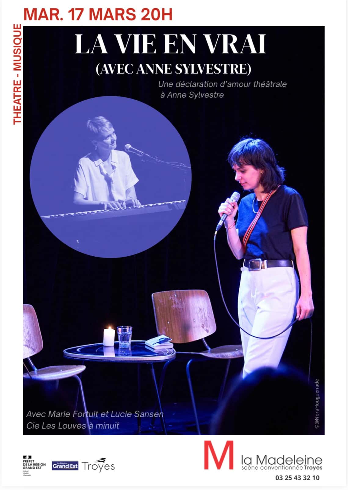 La Madeleine : La vie en vrai (avec Anne Sylvestre)