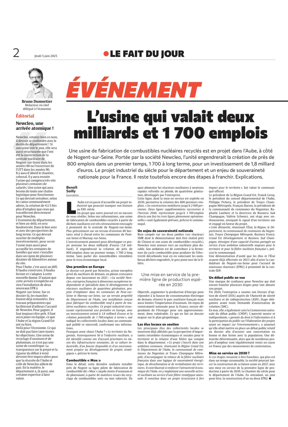 Le projet du siècle !