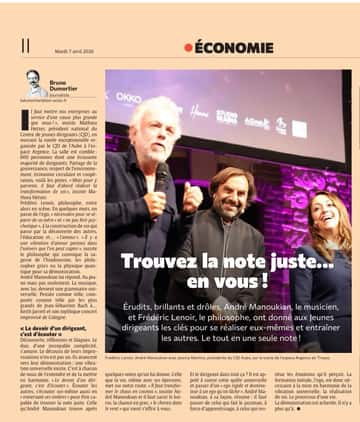 Trouvez la note juste ... en vous !