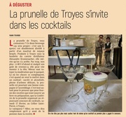 La prunelle de Troyes s'invite dans les cocktails