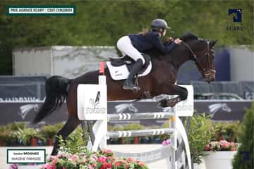 Louise Brogniez, cavalière nouvelle Pépite Aubassadeurs.