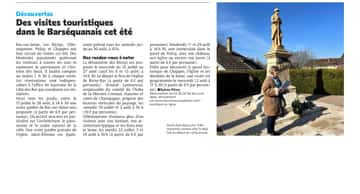 Des visites touristiques dans le Barséquanais cet été.