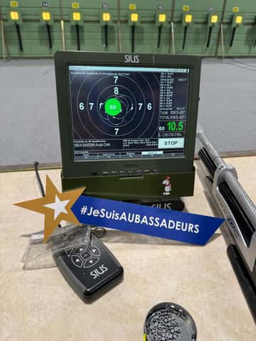 Des nouvelles de nos Pépites : Axel Bardin au championnat de France de tir.