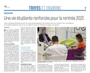 Troyes : une vie étudiante renforcée pour la rentrée 2023