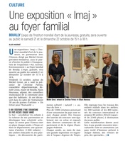 Une exposition «Imaj» au foyer familial de Bouilly