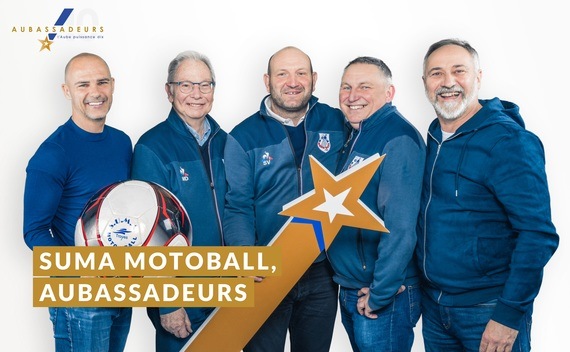 La Team SUMA MOTOBALL, AUBASSADEURS du jour !