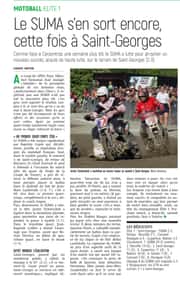 Le SUMA s'en sort à Saint Georges.