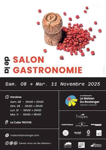 Déjeuner inauguration SALON DE LA GASTRONOMIE