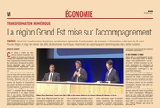 La région Grand Est mise sur l'accompagnement.