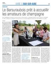 Le Barsuraubois prêt à accueillir les amateurs de Champagne.