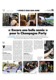 « Encore une belle année » pour Champagne Party