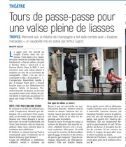 Théâtre : Tours de passe passe pour une valise pleine de liasses.