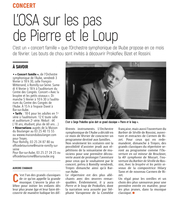 L’OSA sur les pas de Pierre et le Loup