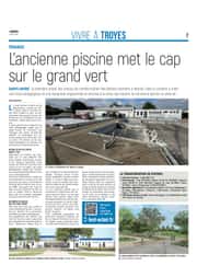 L’ancienne piscine de Sainte-Savine entame sa transformation
