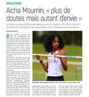 Aïcha Moumin, Plus de doutes mais autant d'envie