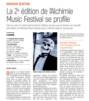 Château de Vaux : La 2ème édition de l'Alchimie Music Festival se profile.