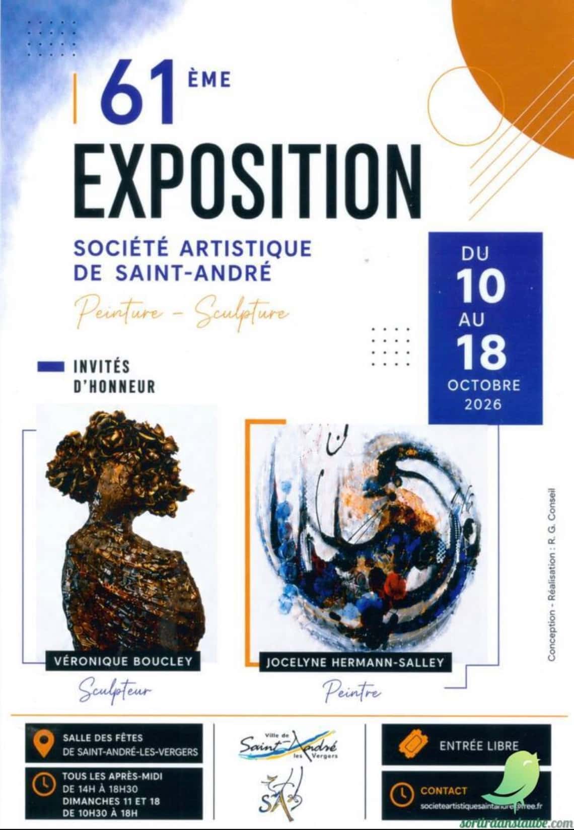Des nouvelles de nos Pépites : Jocelyne Hermann Salley expose à St André