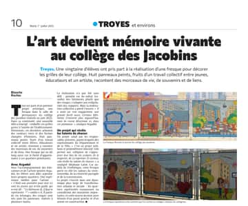 Fresque aux Jacobins : quand l’art devient mémoire vivante !