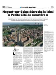 Nogent-sur-Seine décroche le label « Petite Cité de caractère »