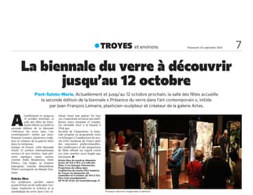 La biennale du verra à découvrir jusqu'au 12 octobre