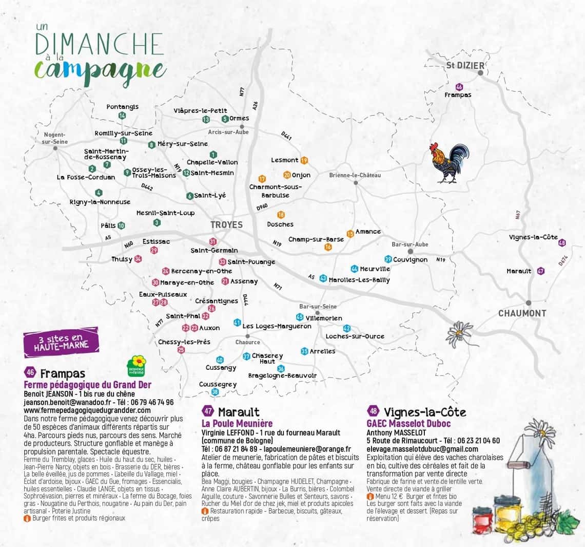 Un dimanche à la campagne.