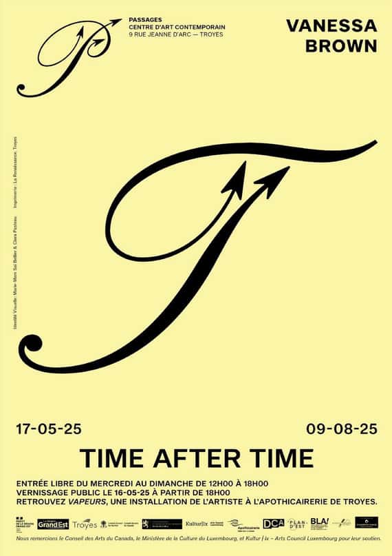 Exposition TIME AFTER TIME au Centre d'Art Contemporain PASSAGES