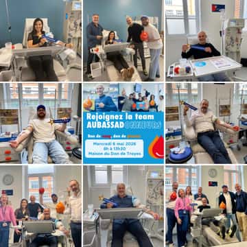 Premier RDV AUBASSADONNEURS avec l'EFS mercredi !