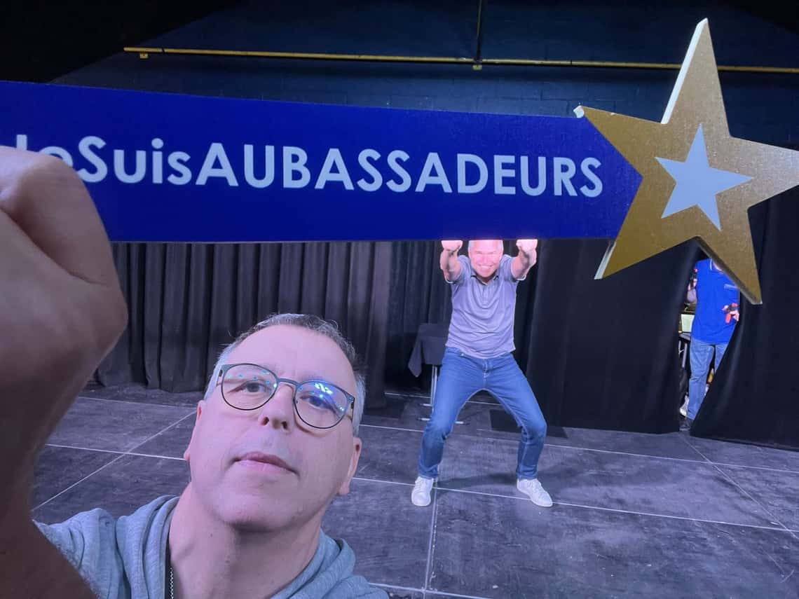 Et toi quelle est ta photo avec l'étoile Aubassadeurs en 2025 ?