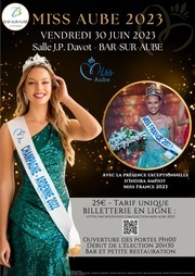 Soirée Miss France à l'Epace Davot de Bar-sur-Aube.