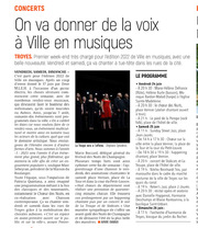Troyes : on va donner de la voix à Ville en musiques