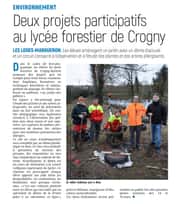 Deux projets participatifs des élèves du lycée forestier de Crogny