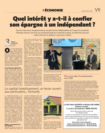 Quel intérêt y a-t-il à confier son épargne à un gestionnaire indépendant