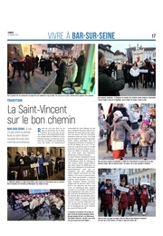 Bar-sur-Seine : la Saint-Vincent sur le bon chemin